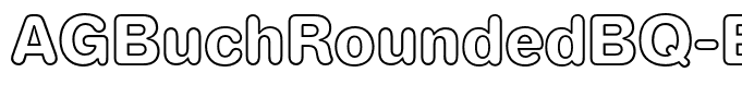 AGBuchRoundedBQ-BoldOutline