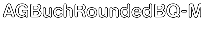 AGBuchRoundedBQ-MediumOutline