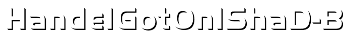HandelGotOnlShaD-Bold
