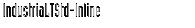 IndustriaLTStd-Inline