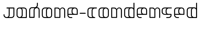 Jakone-Condensed
