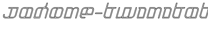 Jakone-TwinItalic