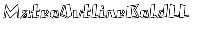 MateoOutlineBoldLL