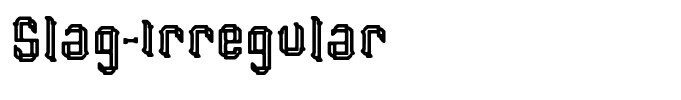 Slag-Irregular