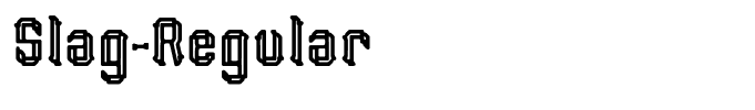 Slag-Regular