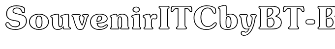 SouvenirITCbyBT-BoldOutline