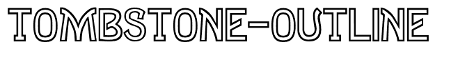 Tombstone-Outline