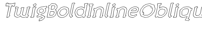 TwigBoldInlineOblique