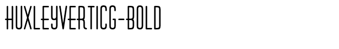 HuxleyVertICG-Bold
