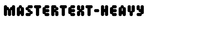 Mastertext-Heavy