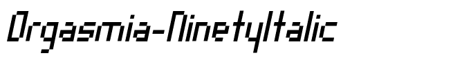 Orgasmia-NinetyItalic