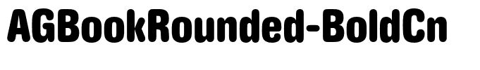AGBookRounded-BoldCn