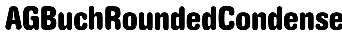 AGBuchRoundedCondensedBQ-Bold