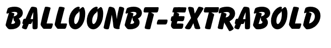 BalloonBT-ExtraBold