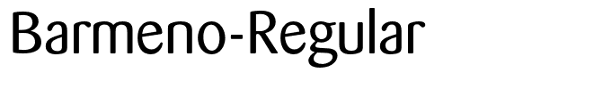 Barmeno-Regular