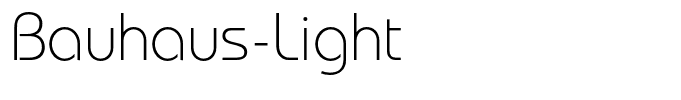 Bauhaus-Light