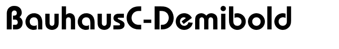 BauhausC-Demibold