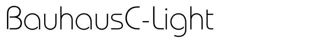 BauhausC-Light