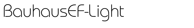 BauhausEF-Light