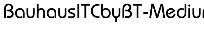 BauhausITCbyBT-Medium