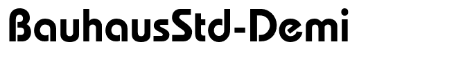 BauhausStd-Demi