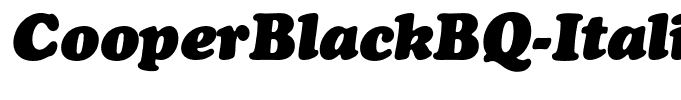 CooperBlackBQ-Italic