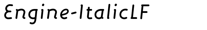 Engine-ItalicLF