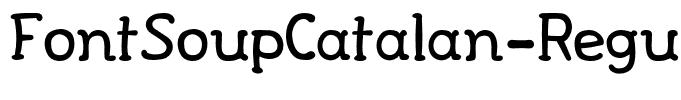 FontSoupCatalan-Regular(1)