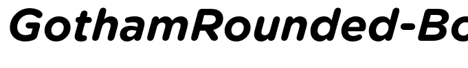 GothamRounded-BoldItalic