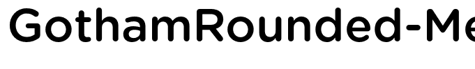 GothamRounded-Medium
