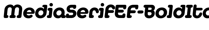 MediaSerifEF-BoldItalic