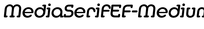 MediaSerifEF-MediumItalic