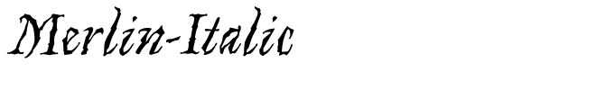 Merlin-Italic