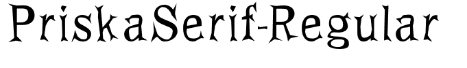PriskaSerif-Regular