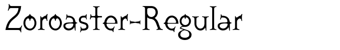 Zoroaster-Regular