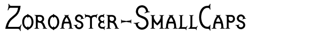 Zoroaster-SmallCaps
