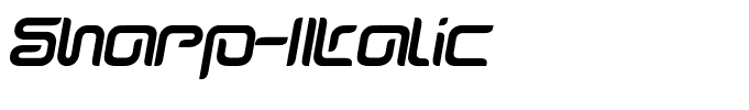 Sharp-Italic