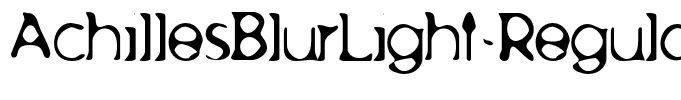 AchillesBlurLight-Regular