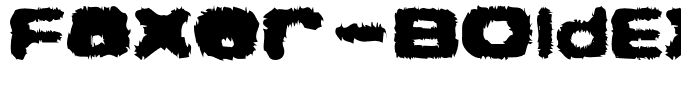 Faxer-BoldExtended