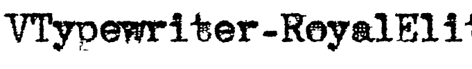 VTypewriter-RoyalElite