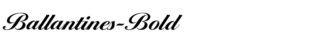 Ballantines-Bold