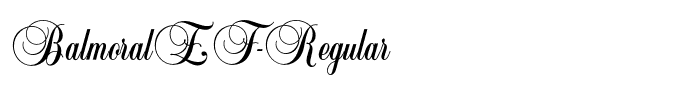 BalmoralEF-Regular