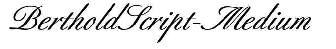 BertholdScript-Medium