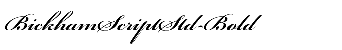 BickhamScriptStd-Bold