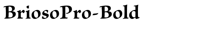 BriosoPro-Bold