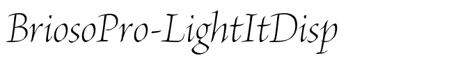 BriosoPro-LightItDisp