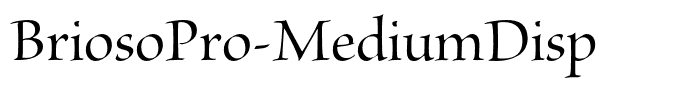 BriosoPro-MediumDisp