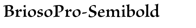 BriosoPro-Semibold