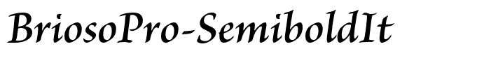 BriosoPro-SemiboldIt