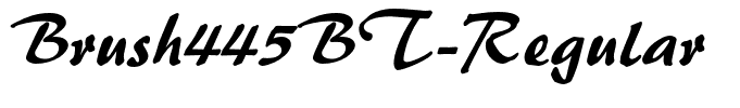 Brush445BT-Regular